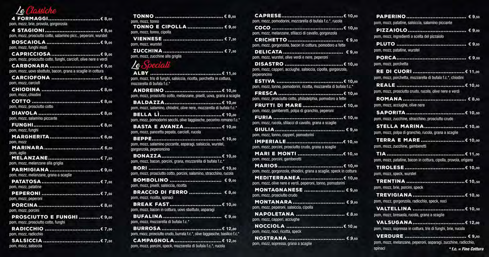 Listino Re di Cuori Pagina 2